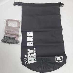 Waterproof Dry Bag 10 L Roll Top Lightweight Dry Storage Bag/WaterproofPhoneCase